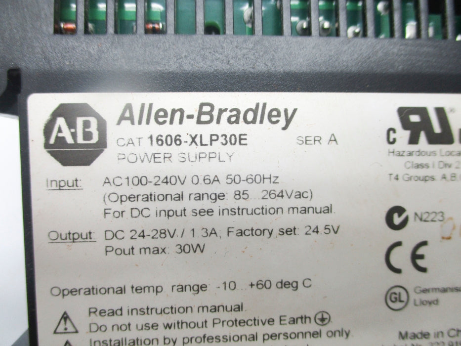 ALLEN BRADLEY 1606-XLP30E SER. A NSNP