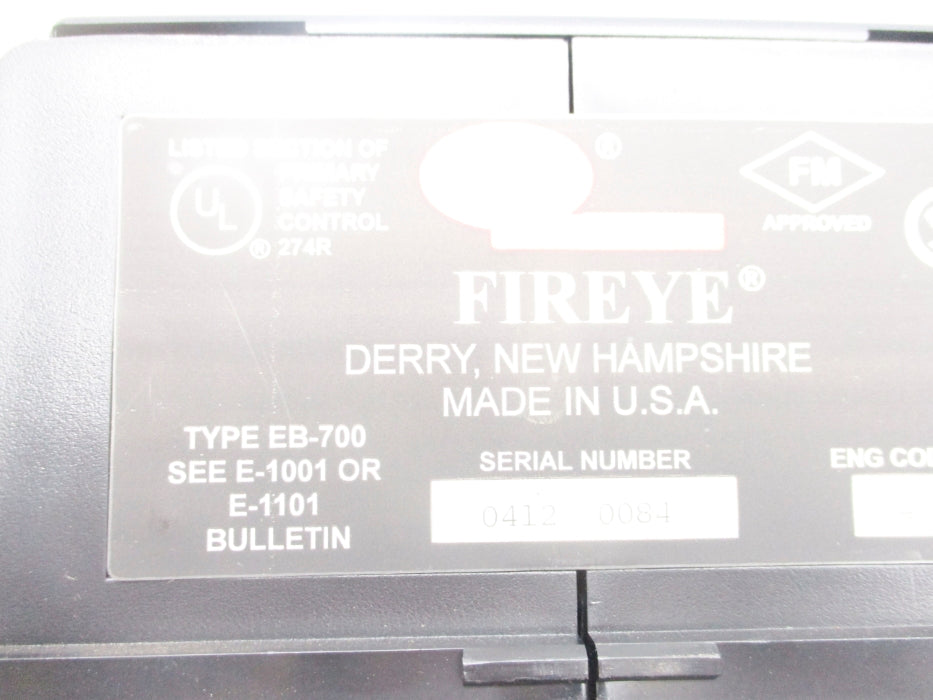 FIREYE EB-700 UNMP