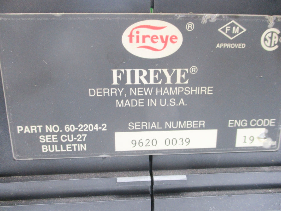 FIREYE 60-2204-2 UNMP