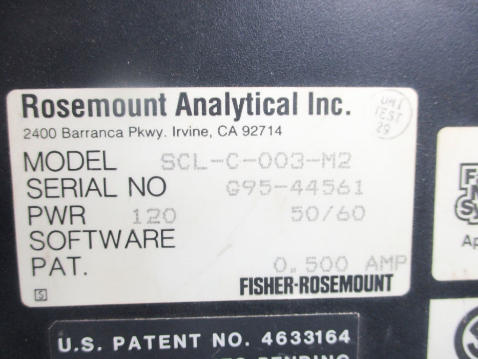 ROSEMOUNT SCL-C-003-M2 UNMP