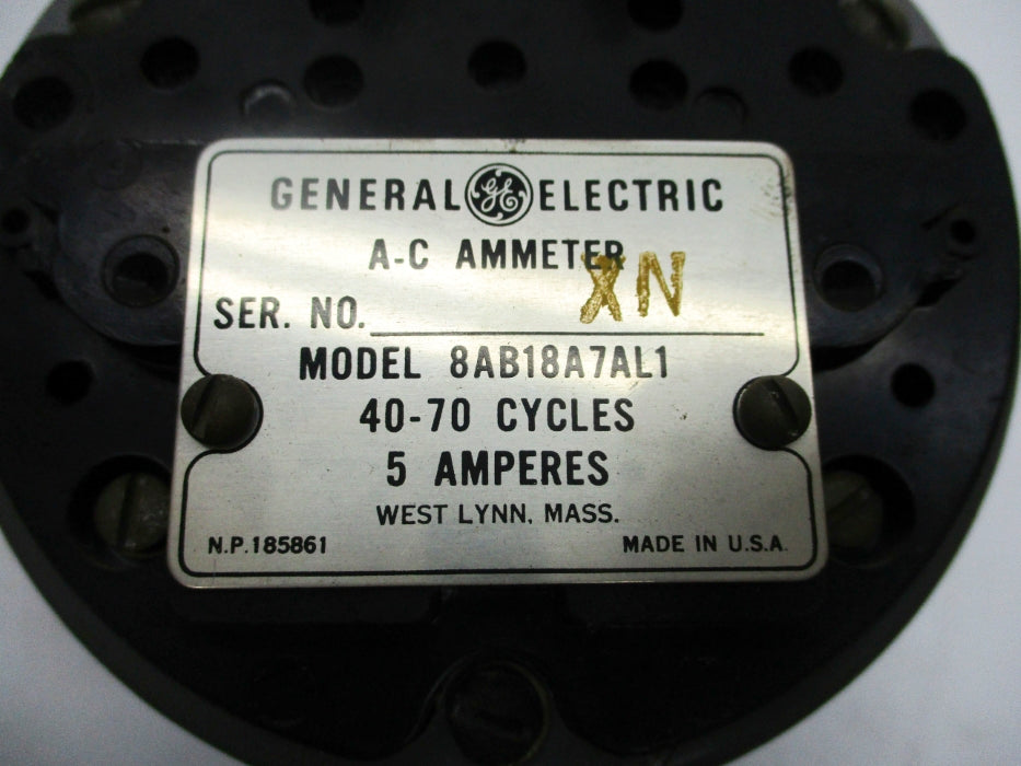 GENERAL ELECTRIC 8AB18A7AL1 0-1500ACA UNMP