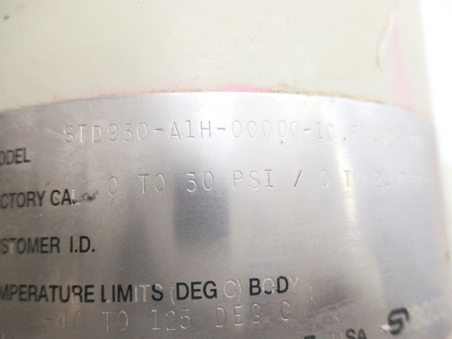 HONEYWELL STD930-A1H-00000-1C.FB.S2-B77P 0-30PSI UNMP