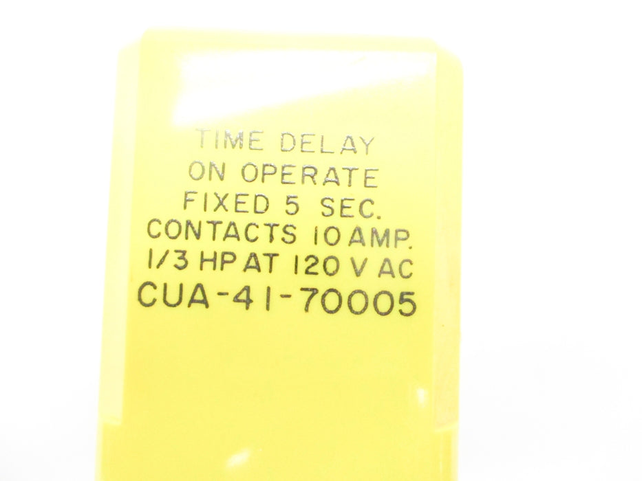 POTTER & BRUMFIELD CUA-41-70005 120VAC 10A 5S UNMP