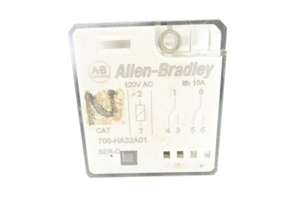 INDUSTRIAL SPARE PART 700-HA32A01 SER. D 10A 120VAC UNMP