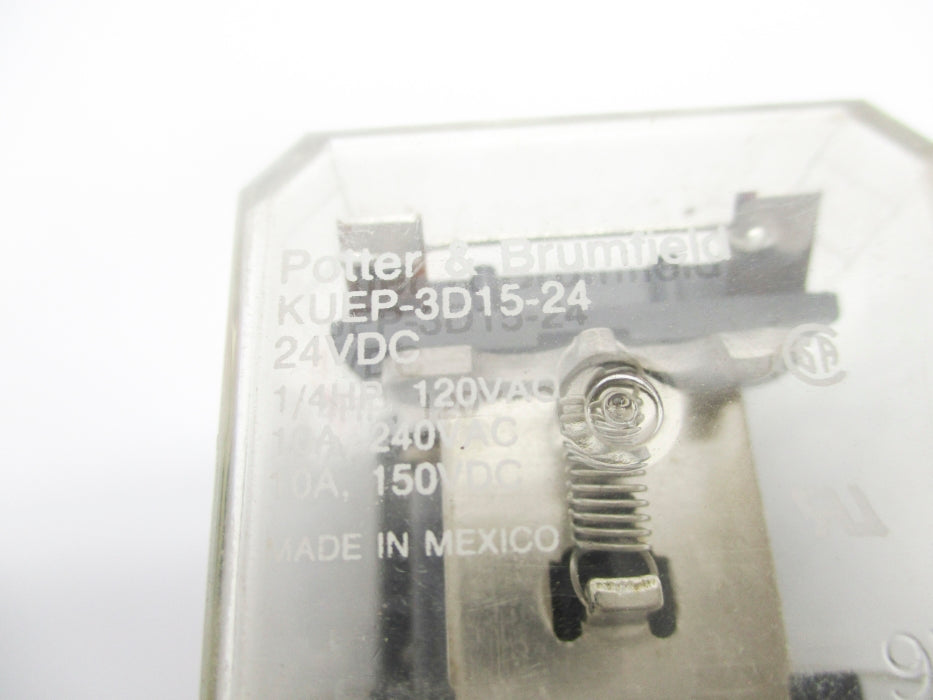 POTTER & BRADLEY KUEP-3D15-24 24VDC 10A UNMP