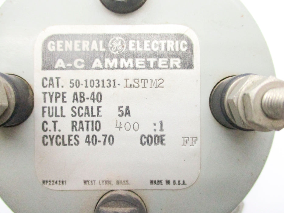 GENERAL ELECTRIC 50-103131-LSTM2 0-2000ACA UNMP