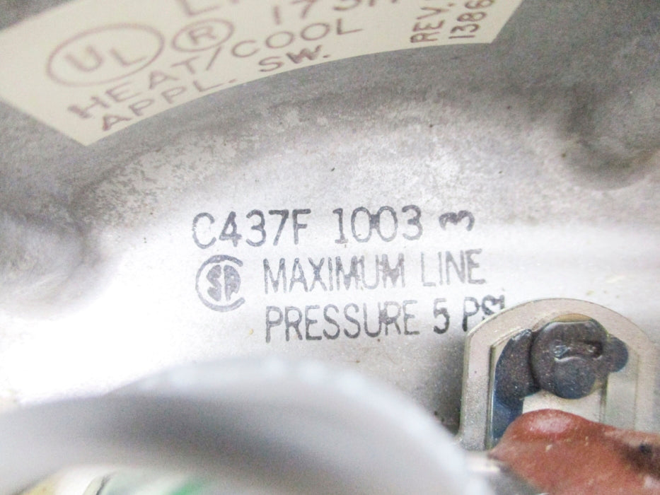 HONEYWELL C437F1003 5PSI (AS PICTURED) UNMP