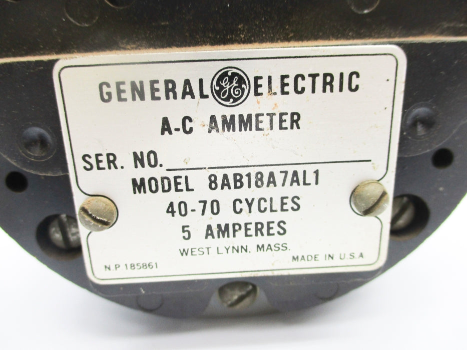 GENERAL ELECTRIC 8AB18A7AL1 0-400 AC UNMP