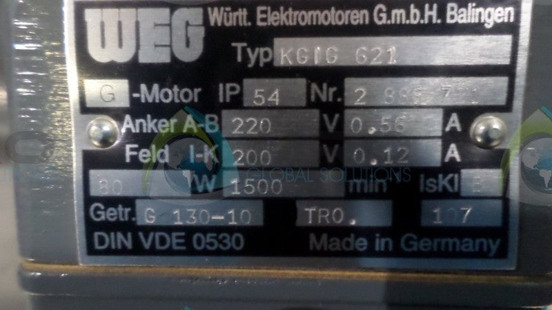 WEG KGIG-621 *NEW NO BOX*