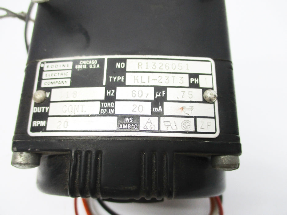BODINE ELECTRIC KLI-23T3 NSNP