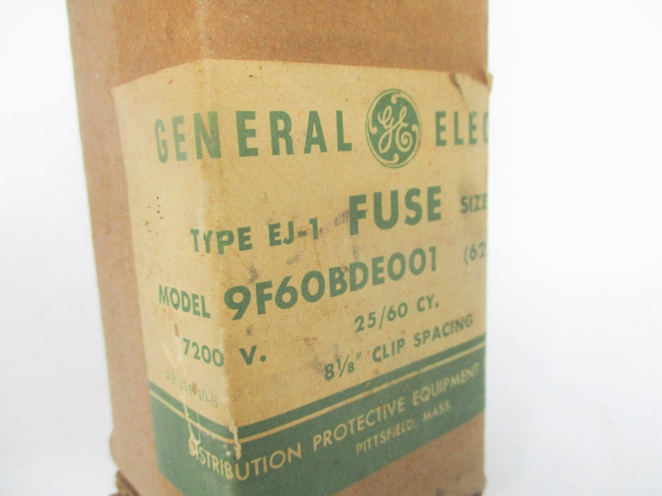 GENERAL ELECTRIC 9F60BDE001 1EA 7200V NSMP
