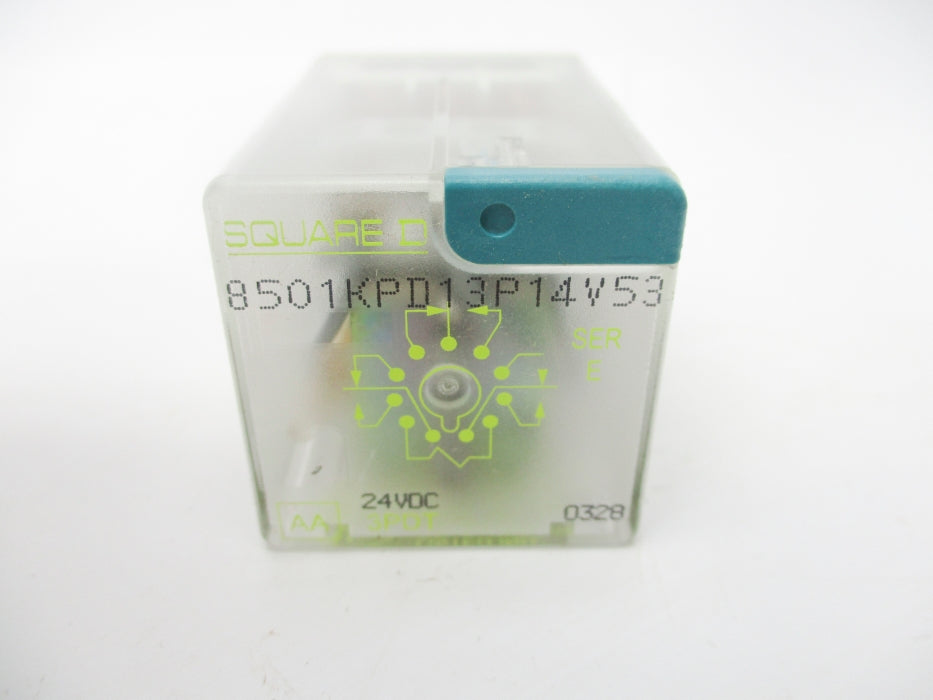 SQUARE D 8501KPD13P14V53 SER. E 24VDC NSNP
