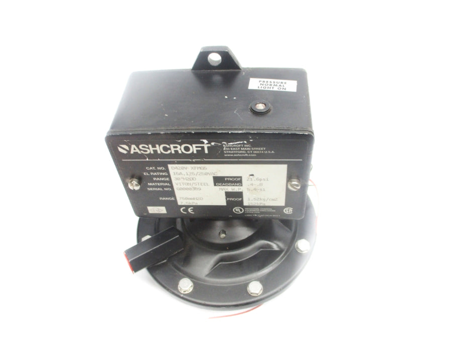 ASHCROFT D420VXFMG5 21.6PSI 30"H2OD NSNP