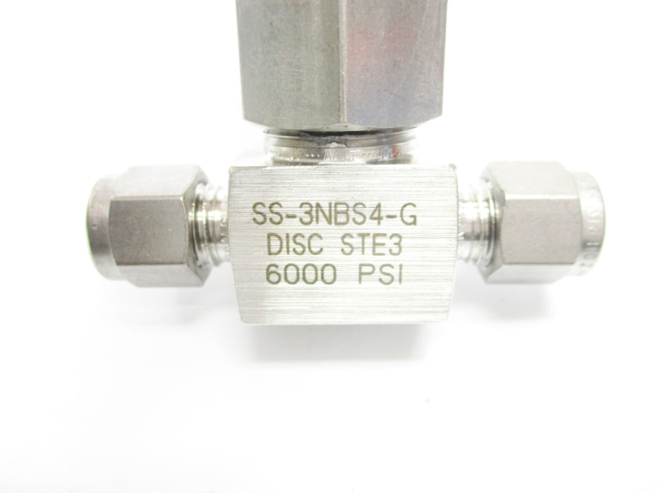 WHITEY SS-3NBS4-G 6000PSI NSNP