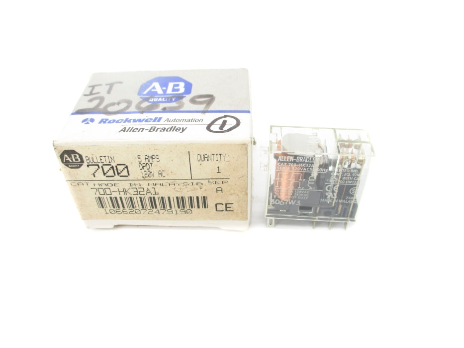 INDUSTRIAL SPARE PART 700-HK32A1 SER. A 120VAC 5A (GY/BL) NSMP
