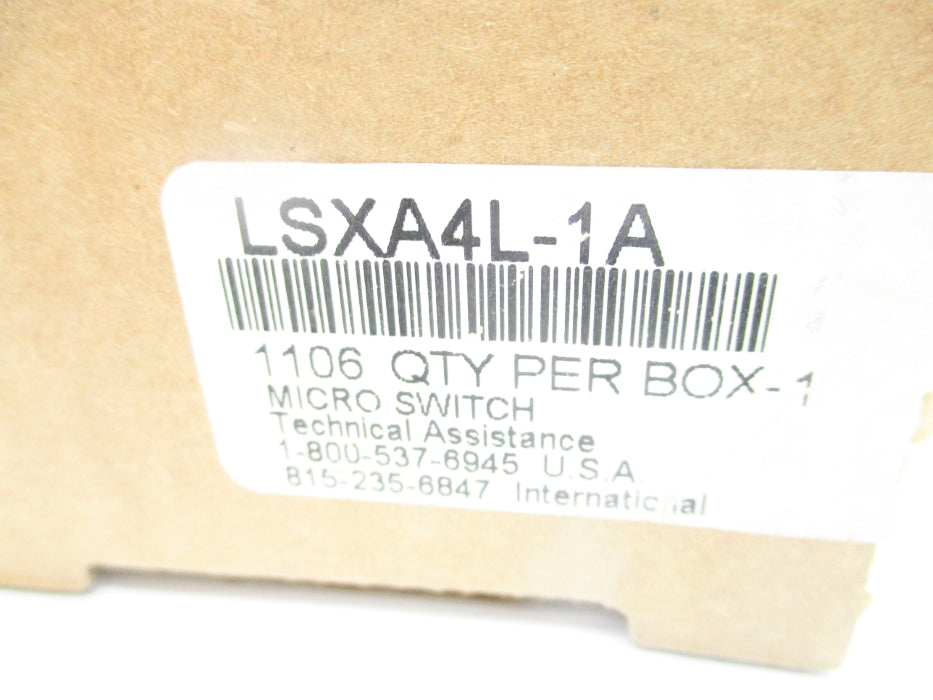 MICROSWITCH LSXA4L-1A NSMP