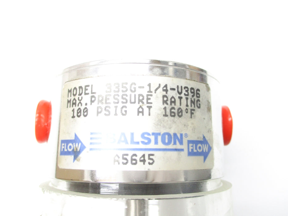 BALSTON 335G-1/4-V396 100PSIG 160F NSNP