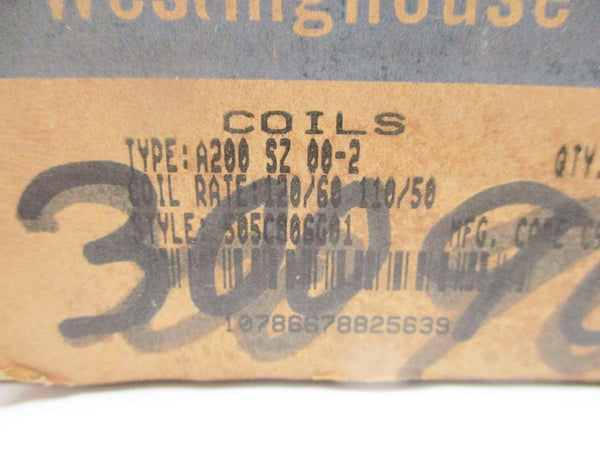 WESTINGHOUSE 505C806G01 A200SZ002 110/120V NSMP