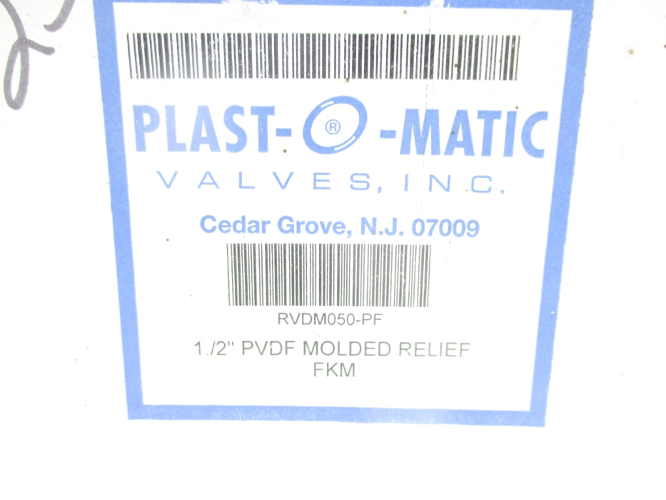 PLAST-O-MATIC RVDM050-PF NSMP