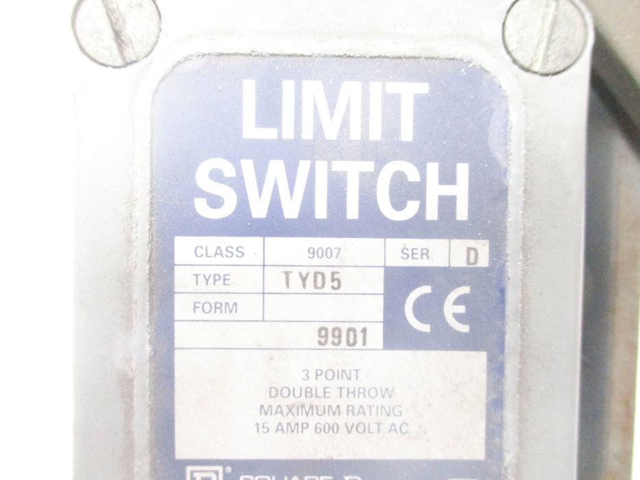 SQUARE D 9007TYD5 SER. D UNMP