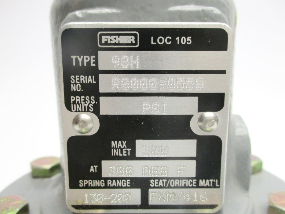FISHER 98-972-45329 98H 300PSI 300F NSMP