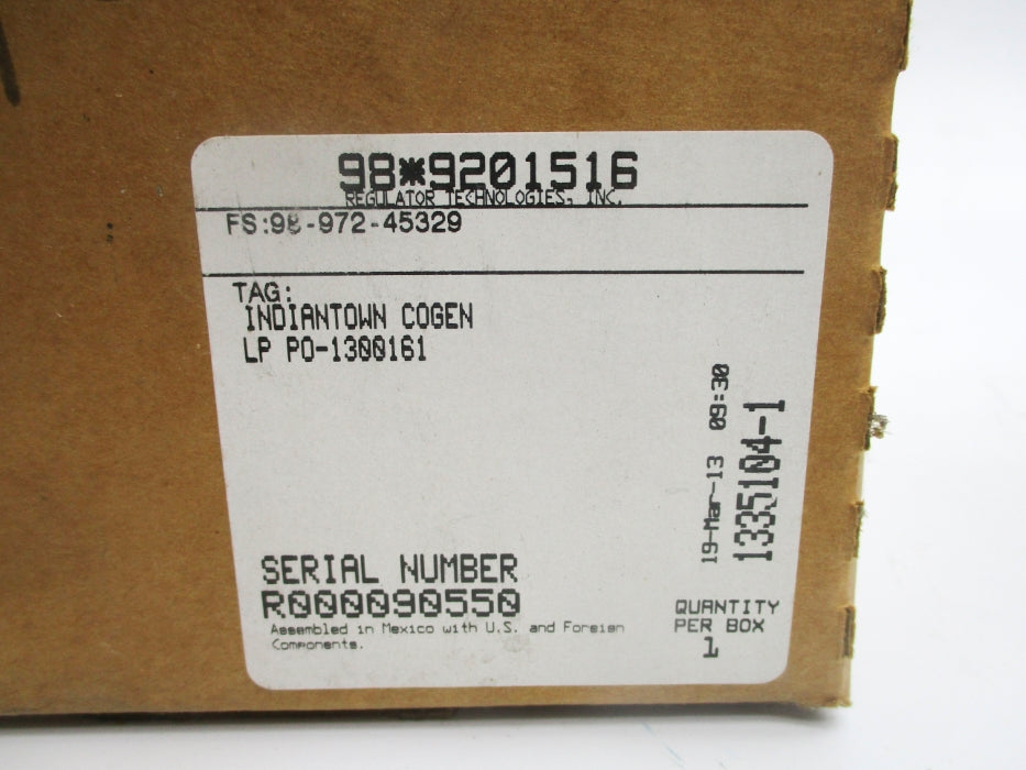 FISHER 98-972-45329 98H 300PSI 300F NSMP