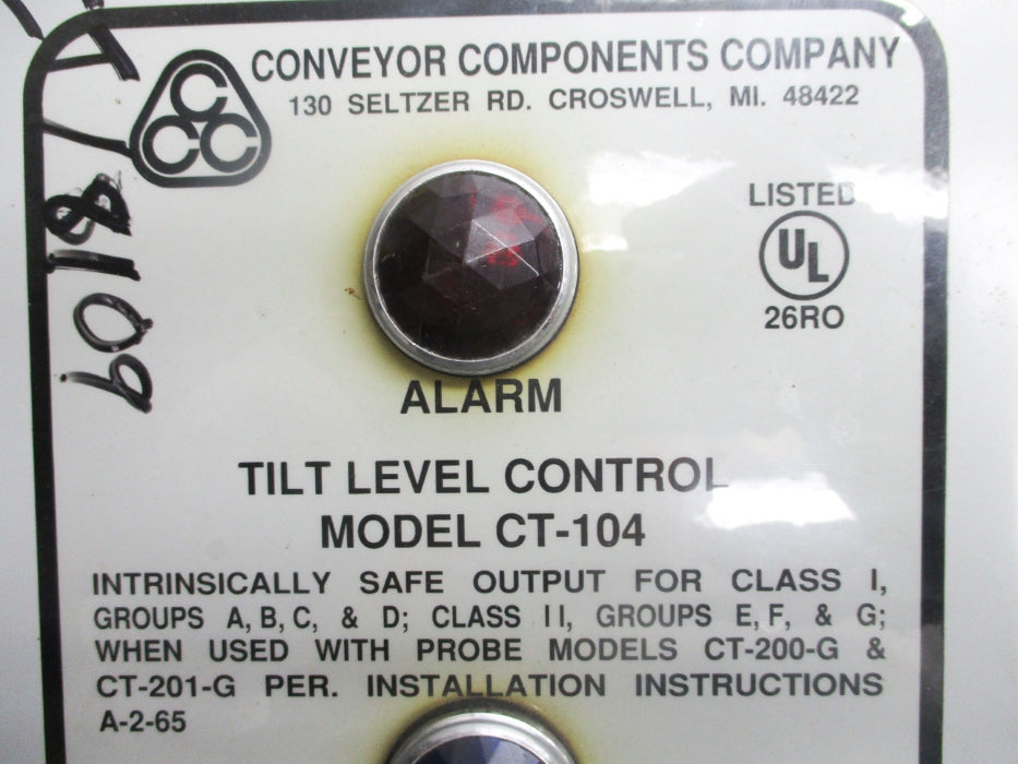 CONVEYOR COMPONENTS CT-104 UNMP