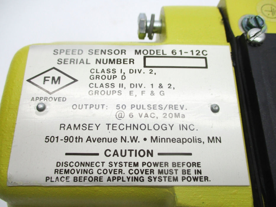 RAMSEY TECHNOLOGY 61-12C NSNP