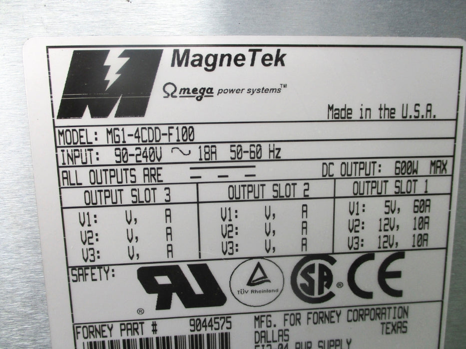 MAGNETEK MG1-4CDD-F100 NSNP