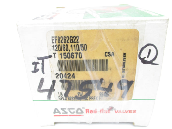 ASCO EF8262G22 NSMP