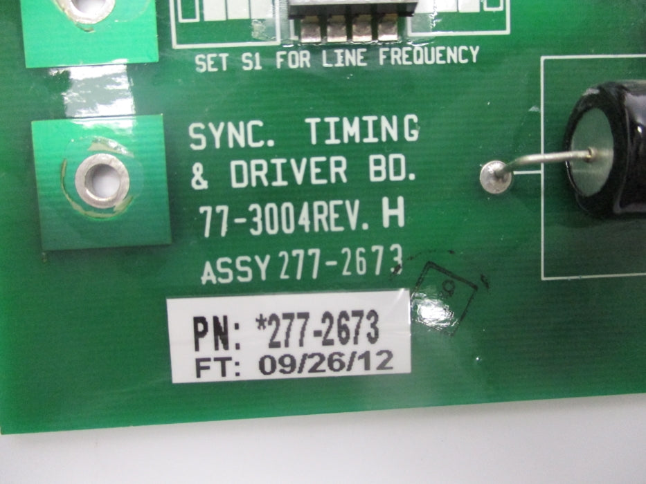 INDUSTRIAL MRO 277-2673 UNMP
