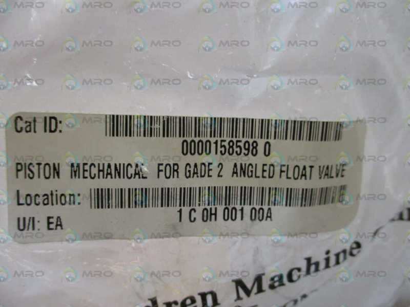 GARDEN MACHINE 0000158598 0 MECHANICAL PISTON * NEW IN FACTORY BAG *