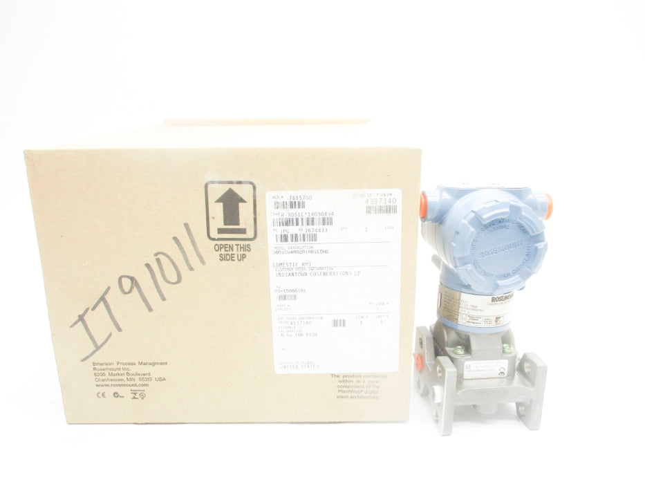ROSEMOUNT 3051CG4A02A1AB1E5H2 0-100PSIG NSMP