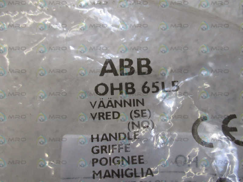 ABB OHB65L5 1SCA022577R6890 HANDLE * NEW IN FACTORY BAG *