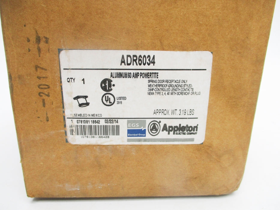 APPLETON ADR6034 (AS PICTURED) NSMP