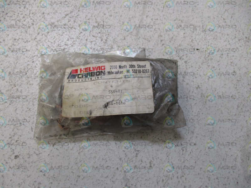 HELWIG CARBON GRADE E44 7-89 CARBON MOTOR BRUSH (PKG OF 4) *NEW IN FACTORY BAG*