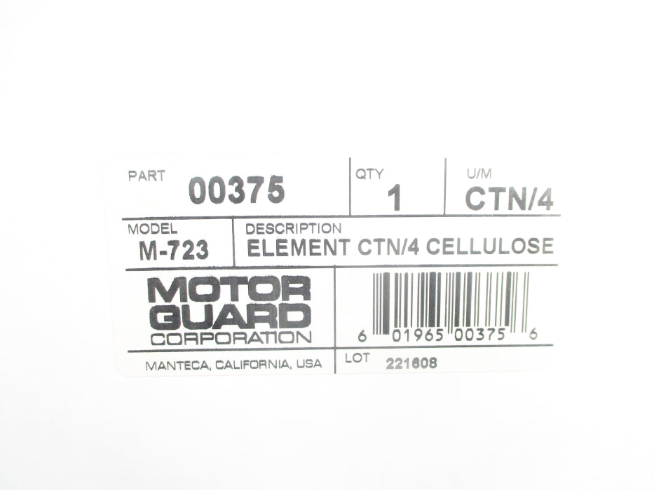 MOTOR GUARD M-723 00375 NSMP