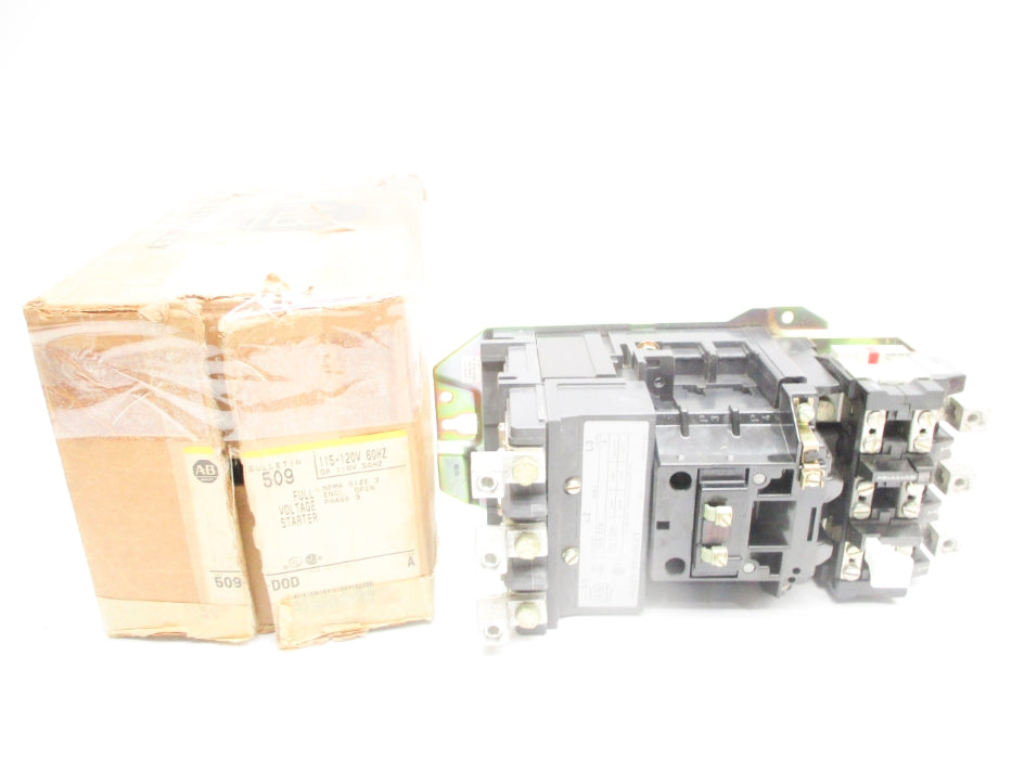 ALLEN BRADLEY 509-DOD SER. A (BR/YL) NSMP