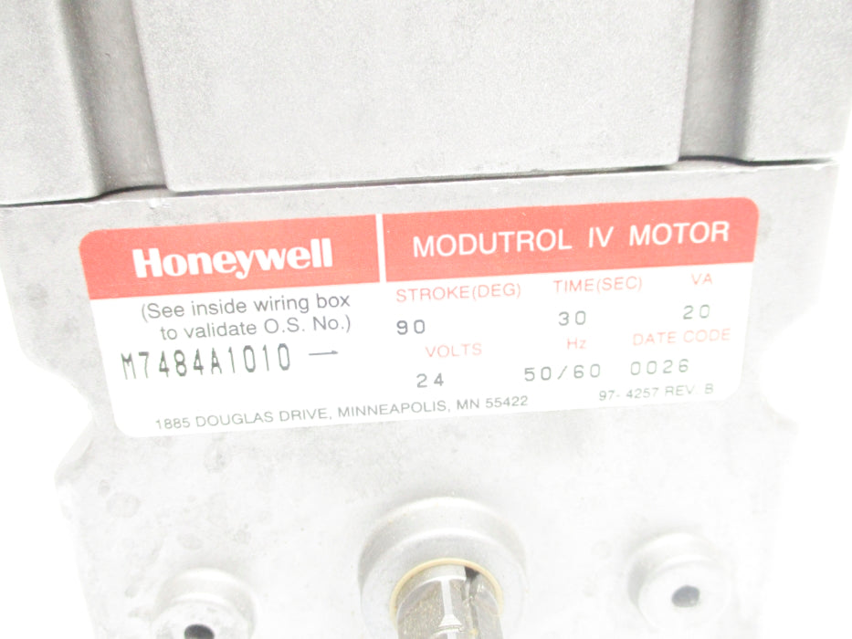 HONEYWELL M7484A1010 NSNP