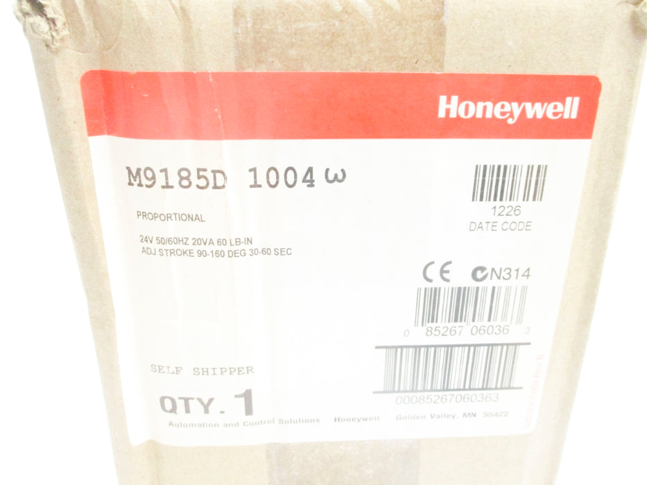 HONEYWELL M9185D1004 24V 20A NSMP