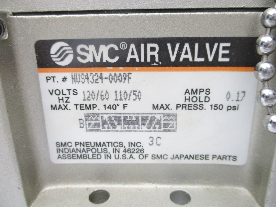 SMC NVS4324-0009F 110/120V 150PSI NSNP