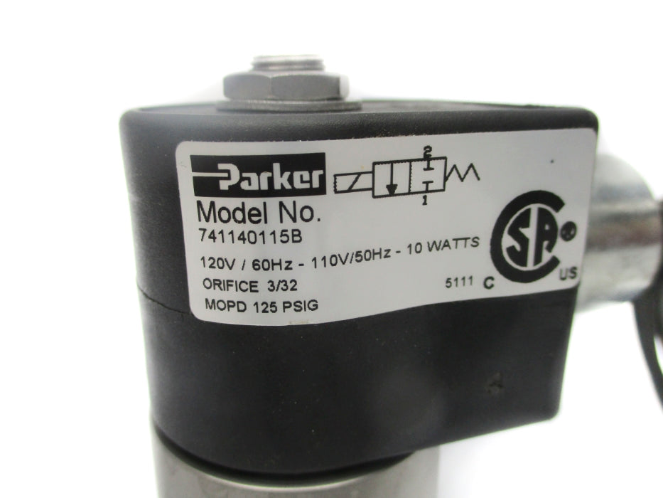 PARKER 741140115B 110/120V 125PSIG NSNP