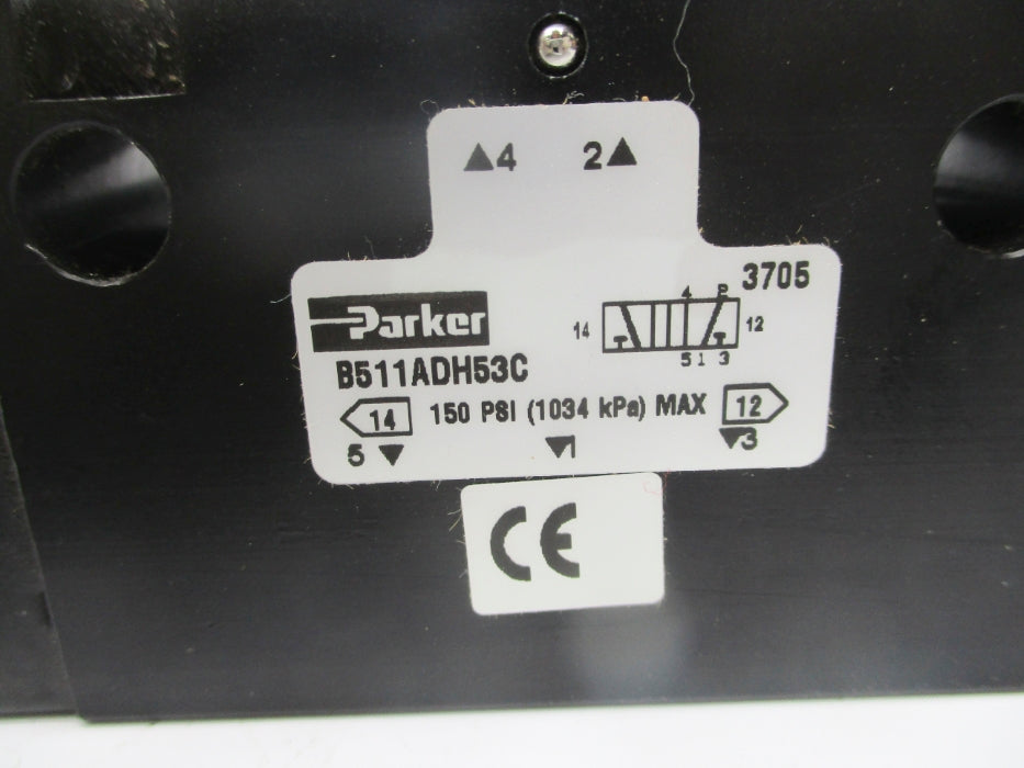 PARKER B511ADH53C 120V 150PSI NSNP