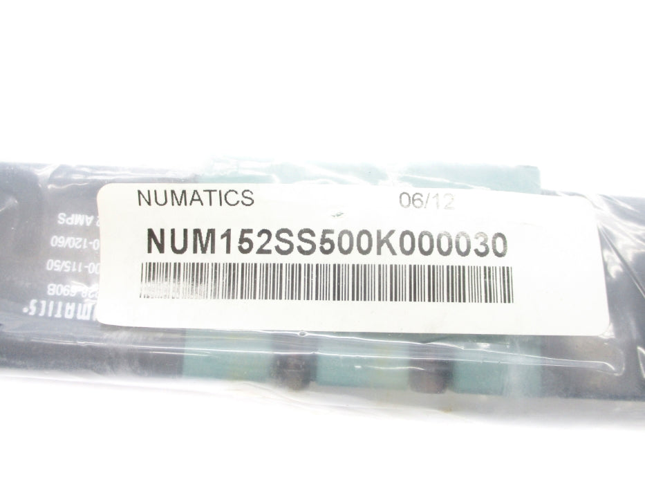 NUMATICS NUM152SS500K000030 110/120V .12A 150PSI NSMP