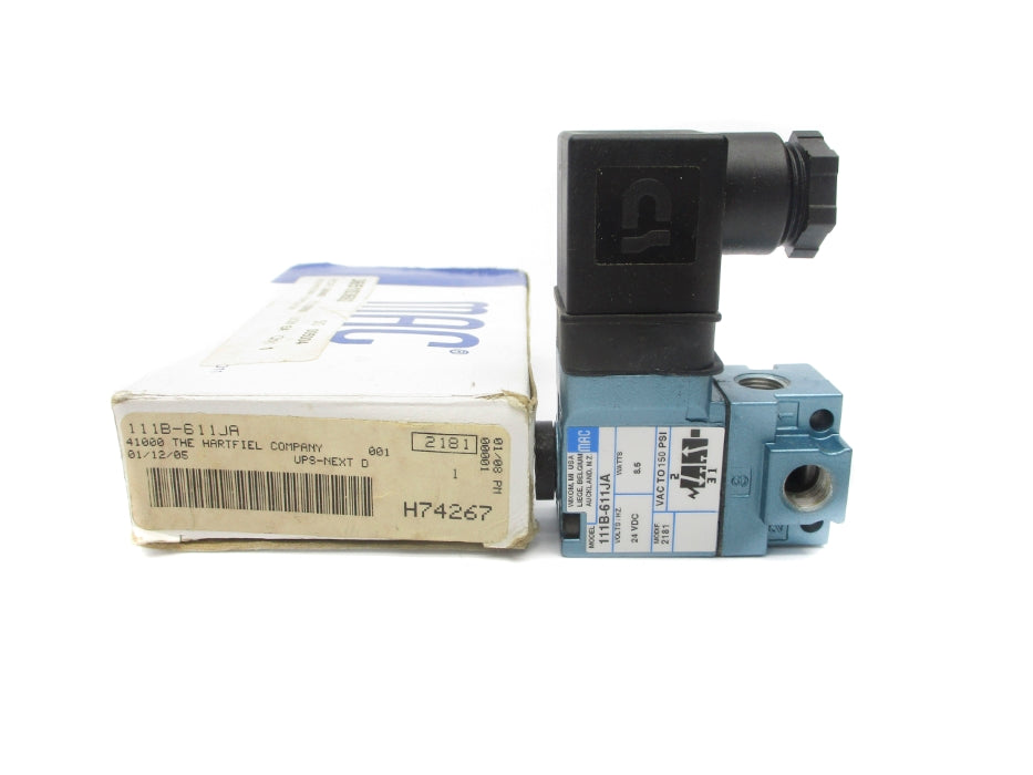 MAC 111B-611JA 24VDC 150PSI NSMP