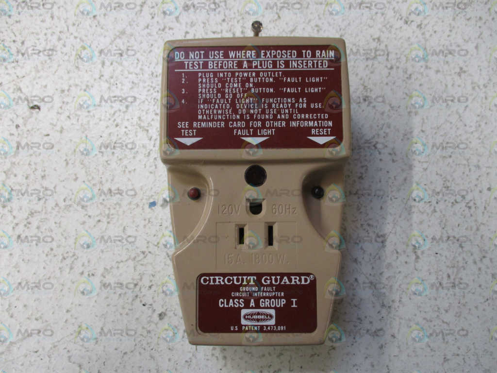 HUBBELL GFP115 CIRCUIT GUARD *NEW NO BOX*