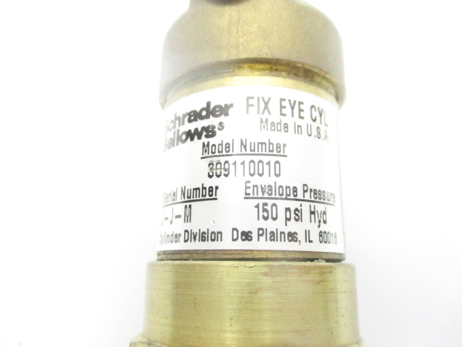 SCHRADER BELLOWS 309110010 150PSI UNMP