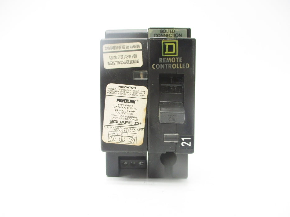 SQUARE D EHB14020PL 20A 24VDC NSNP