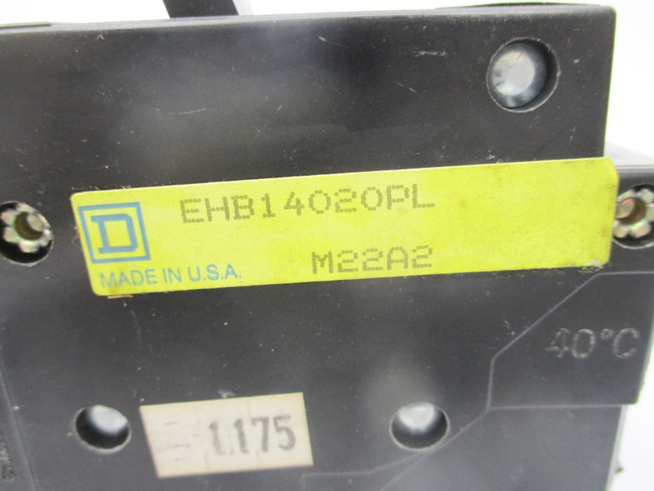 SQUARE D EHB14020PL 20A 24VDC NSNP