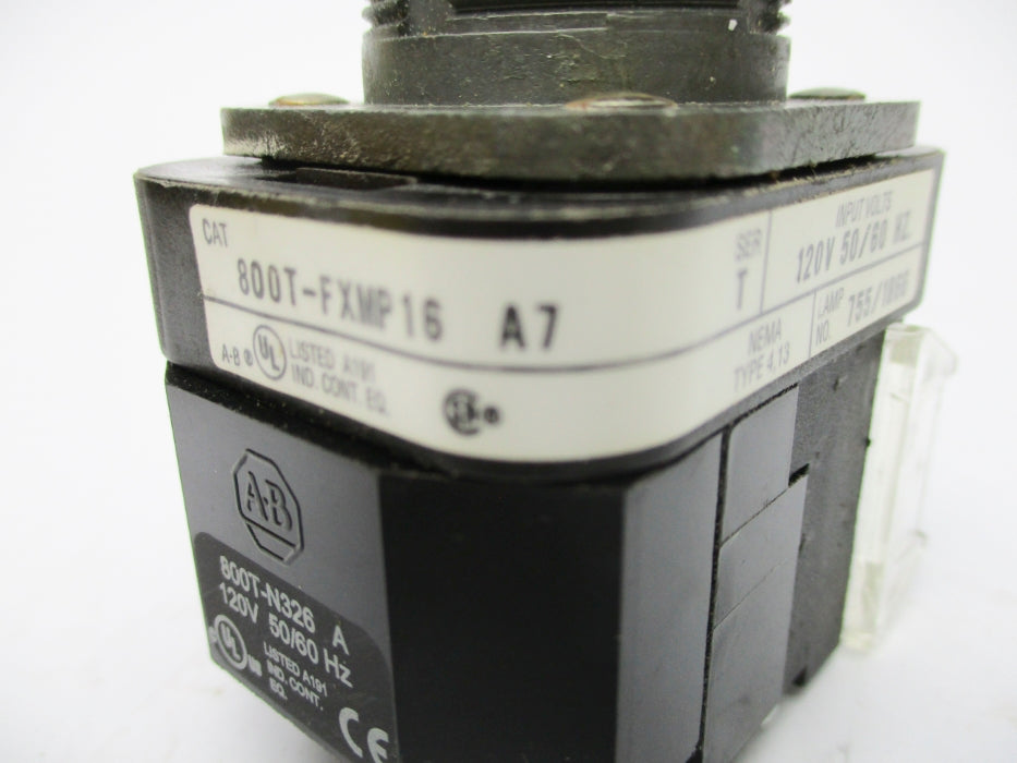 ALLEN BRADLEY 800T-FXMP16 SER. T NSNP